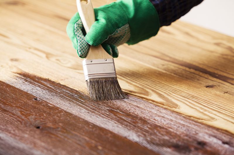 Deck Rail Staining in Waco, TX