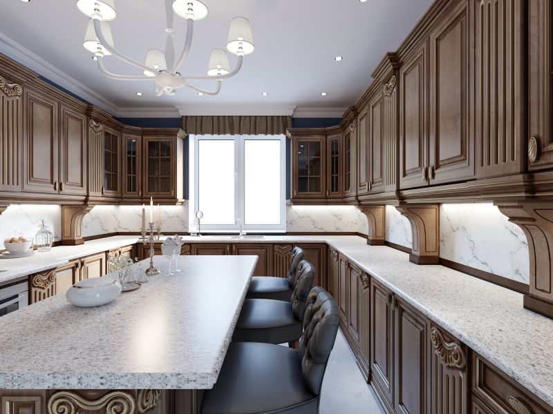 Kitchen Cabinet Staining in Bloomington, IN
