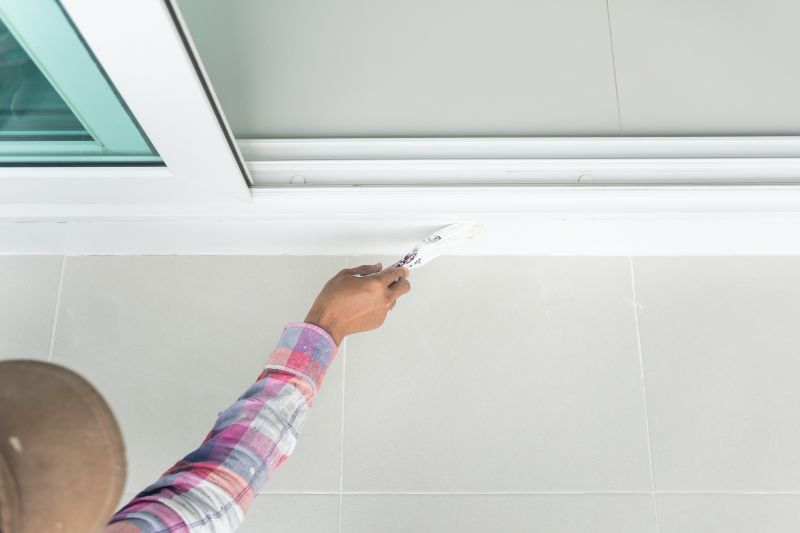 Close-up of detailed trim work