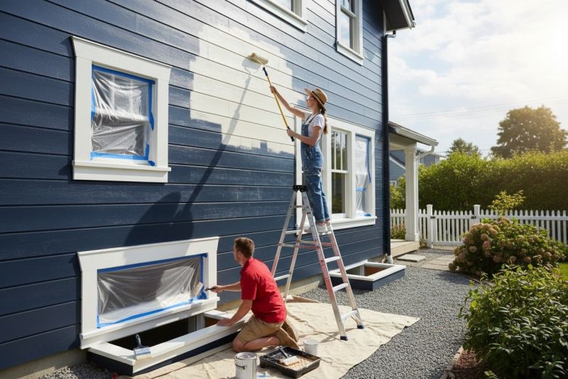 House Limewashing in Longmont, CO