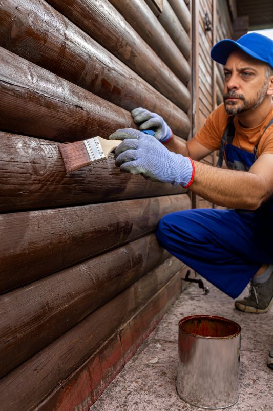 Stain Application Technique