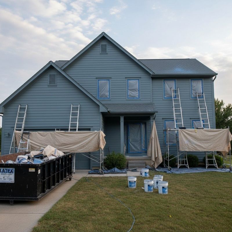 Vinyl Siding Painting in Longmont, CO